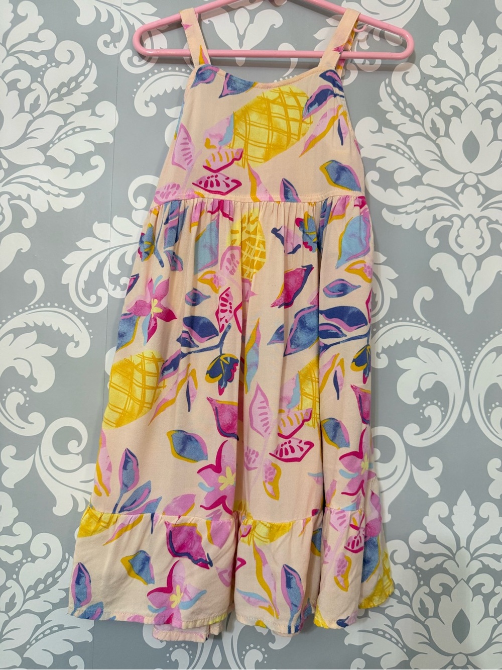 💫4/$25 • George Tropical Print Maxi Dress